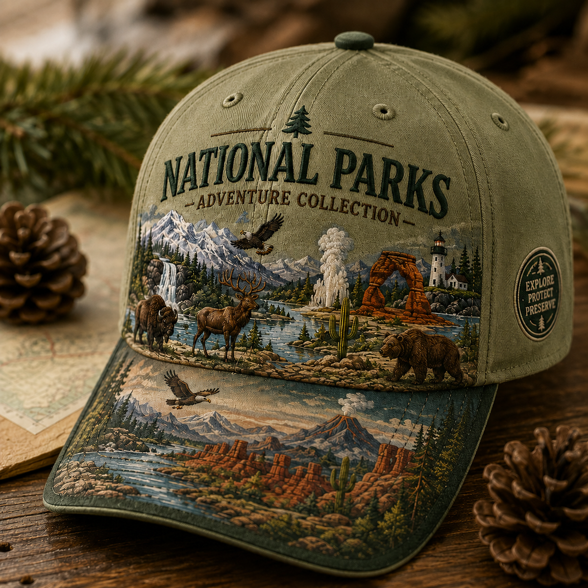 National Park Adventure Cap