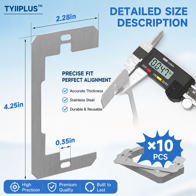 🛠 Outlet Repair Spacers – Easy Fix for Loose, Crooked & Recessed Outlets