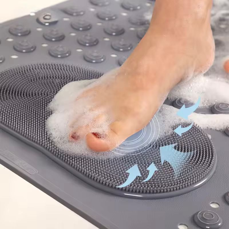 Non-slip bath mat—prevents slipping every time you bathe.