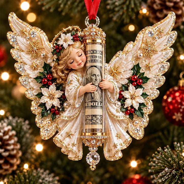 ๐ ๐ต Christmas Cash Gift Ornament - โจA Fun Way to Give Money This Christmas