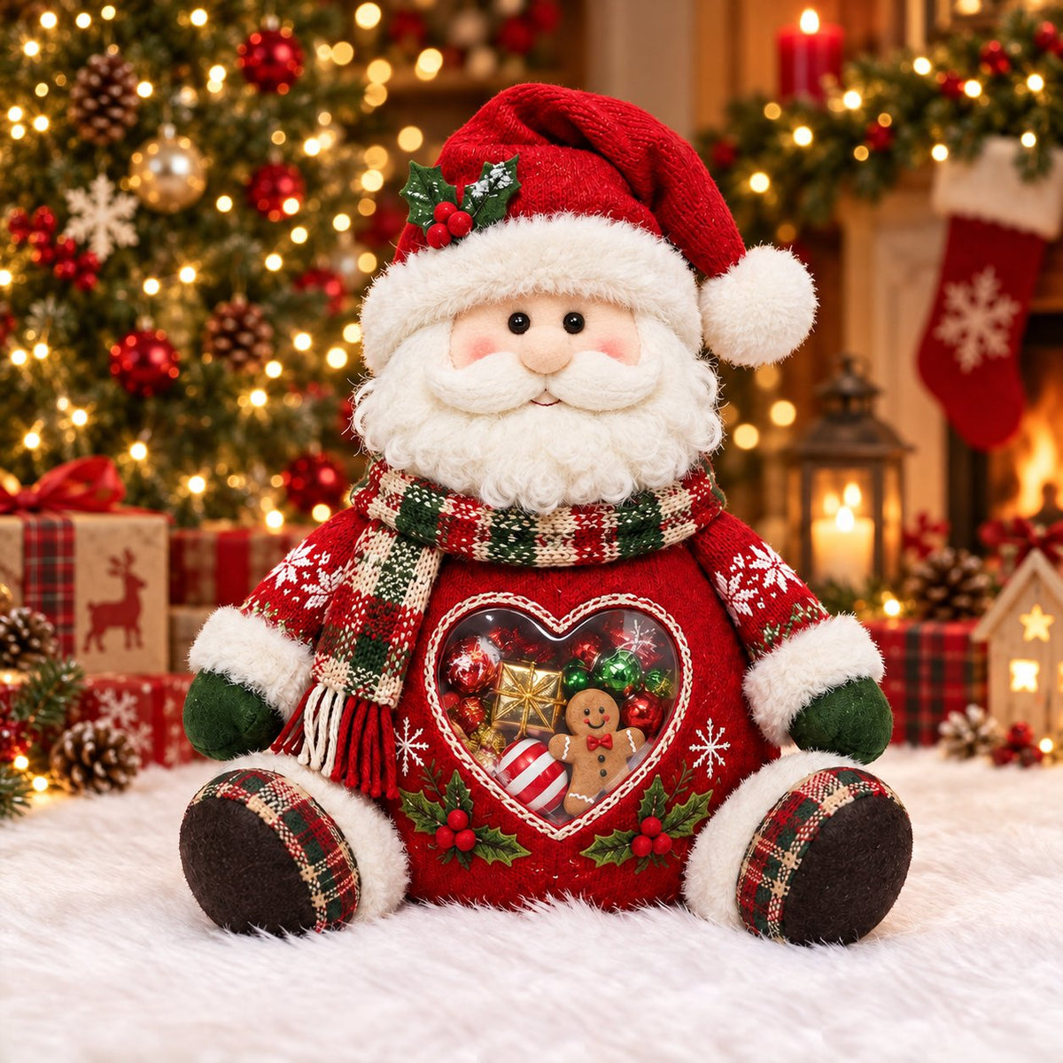 🎅 🎄Handmade Christmas Character Refillable Treat Holder