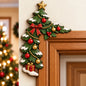 🎄3D Christmas Peekaboo Door Frame Decor – 8 Festive Designs ✨