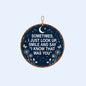 Memorial Garden Hanging Sign – “I Know That Was You” Remembrance Decor