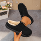 TopSpire® - Women’s Warm Plush-Lined Mules – Comfortable Non-Slip Shoes for Fall & Winter