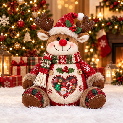 🎅 🎄Handmade Christmas Character Refillable Treat Holder