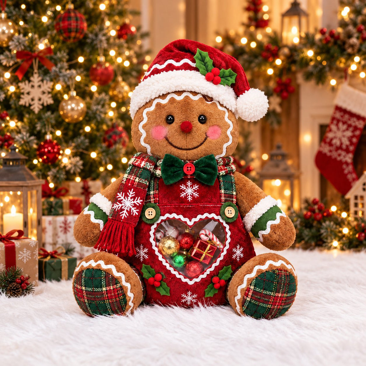 🎅 🎄Handmade Christmas Character Refillable Treat Holder