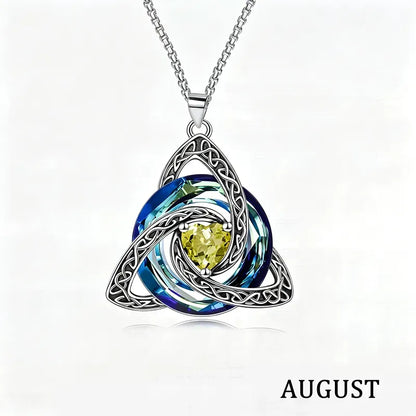 Last Day! Buy 1 Get 1 Free! 💝Witch Knot Birthstone Necklace✨