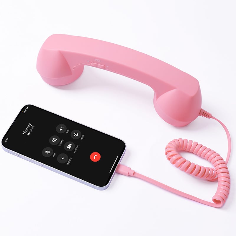 📞Retro Wired Telephone Handset for Smartphones | Vintage Style Phone Receiver