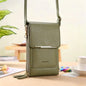 2026 Trendy Minimalist Elegant Women's Touchscreen Crossbody Phone Wallet