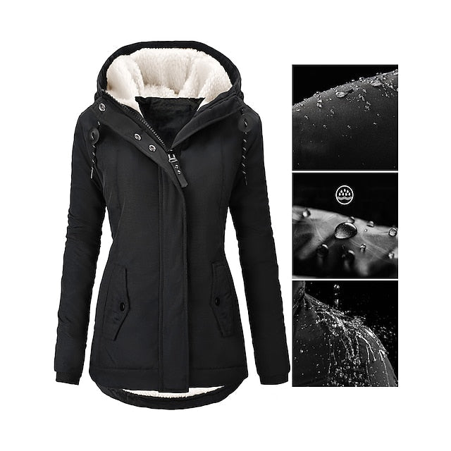 🥳Clearance Sale🍂Women's Windproof and Waterproof Cashmere Jacket