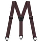 Men's X-Back Suspenders with Hook Clips