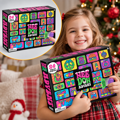 NeeDoh Squishmas Advent Calendar 2026 – 24 Days of Squishy Christmas Surprises! 🎄