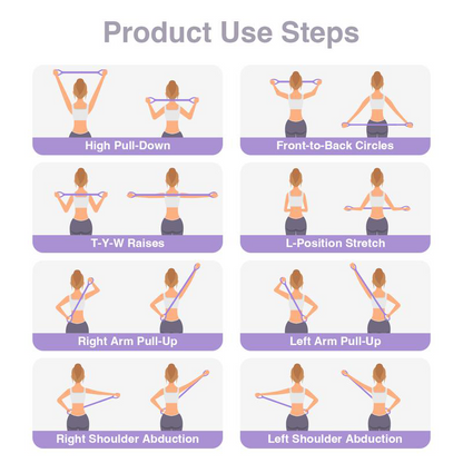 Figure 8 Resistance Bands – Silicone Exercise Bands