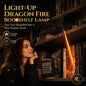 🔥Last Day 49% OFF - 🐉Light-Up Dragon Fire Bookshelf Lamp
