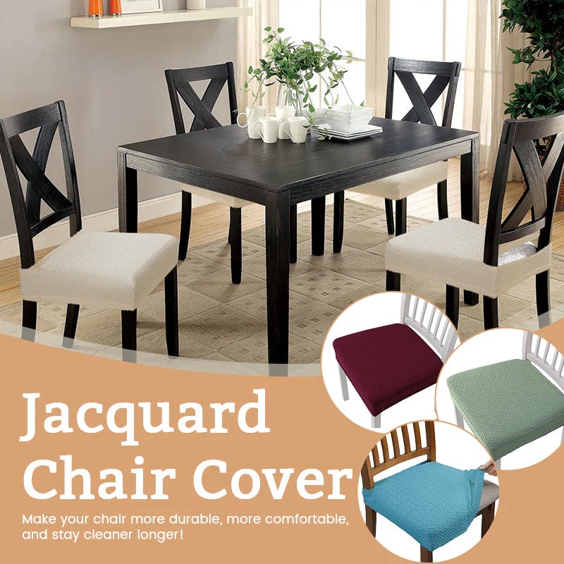 Waterproof Jacquard Chair Covers! Durable, Stylish & Easy-Clean 🪑