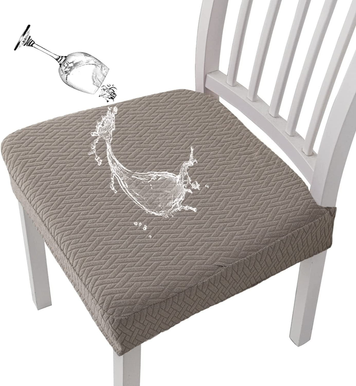 Waterproof Jacquard Chair Covers! Durable, Stylish & Easy-Clean 🪑