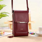 2026 Trendy Minimalist Elegant Women's Touchscreen Crossbody Phone Wallet
