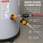 Heavy-Duty Water Heater Clog Tool | Chemical-Free Non-Electric Sediment Cleaner for Tanks, Scale Removal Support
