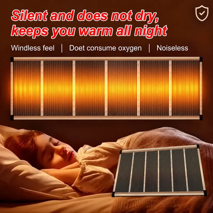 🔥3-Second Rapid Heating Honeycomb Graphene Far-Infrared Ceramic Wall Heater – Low Noise & Energy Efficient Indoor Wall Mount Heater