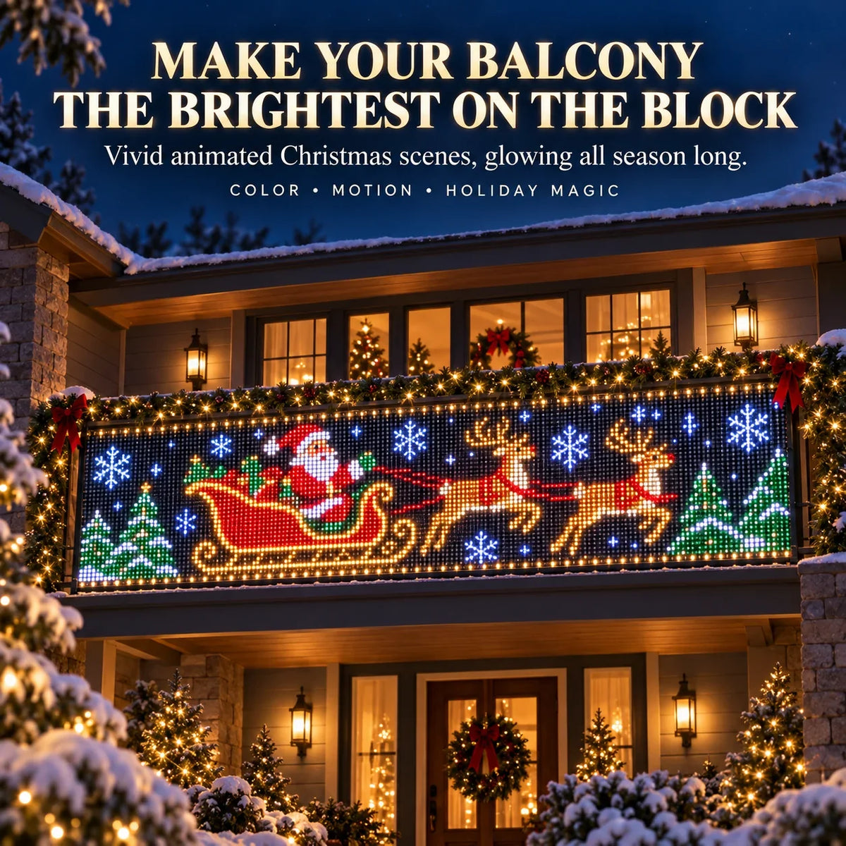 🎄CHRISTMAS KICKOFF 49% OFF -GlowCurtain💡