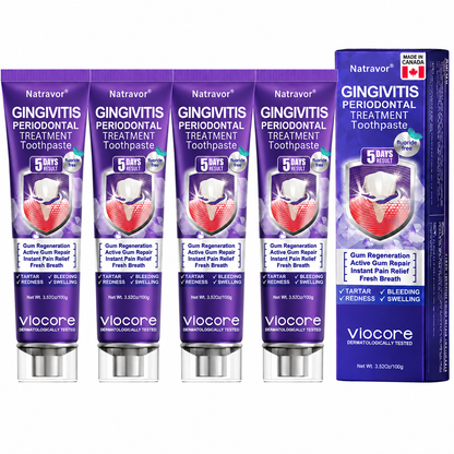 🦷𝐍𝐚𝐭𝐫𝐚𝐯𝐨𝐫® VioCore Bee Venom Gingivitis & Periodontitis Treatment Toothpaste