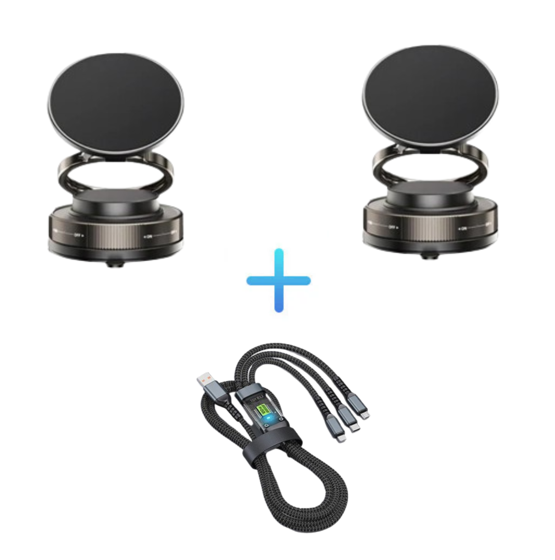360° Adjustable Vacuum Magnetic Phone Holder