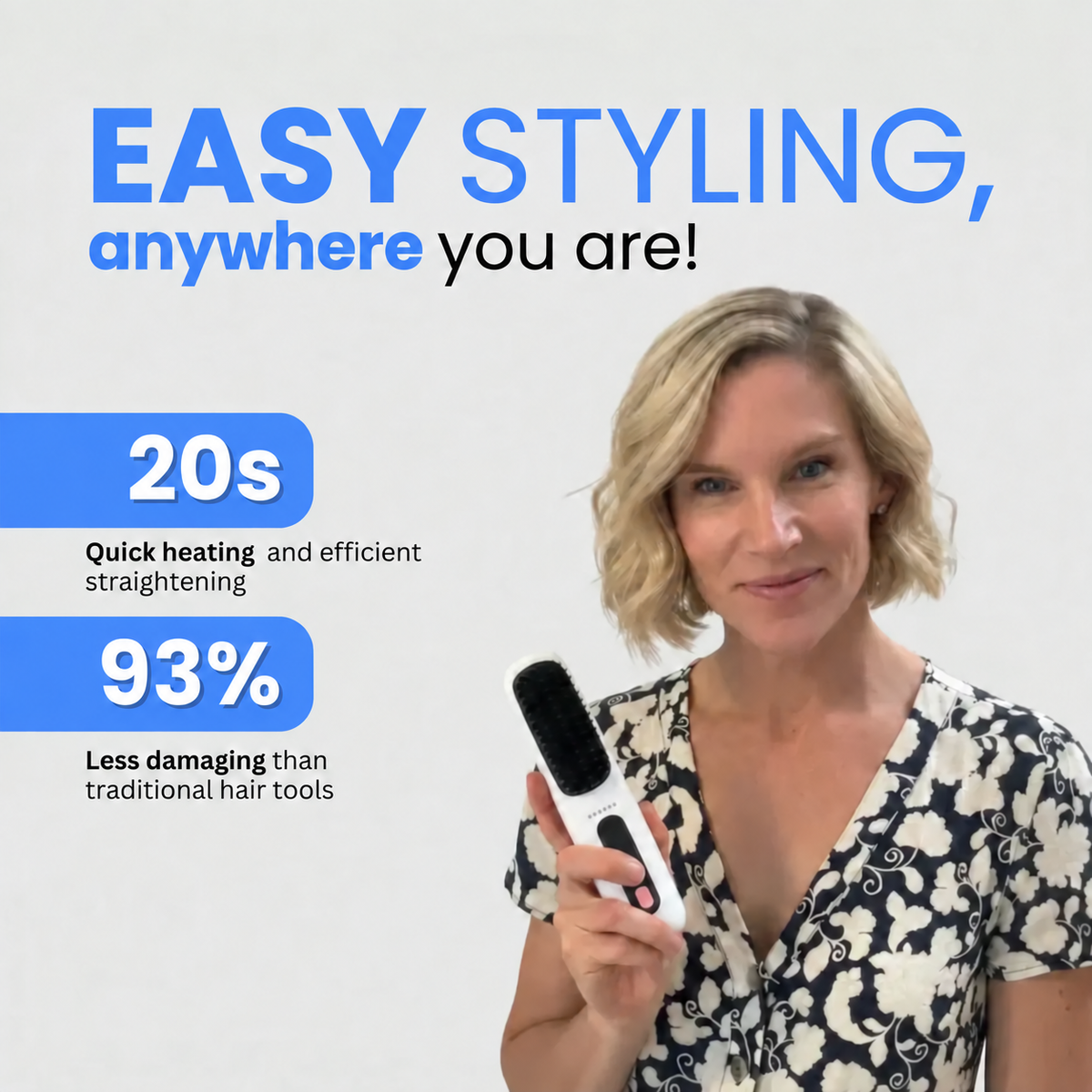 The Perfect Hair Day Kit - Smooth, protect & style your hair anywhere in minutes