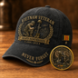 Vietnam Veteran 58,479 Remembered Cap 🎁 Free Double-Sided Honor Coin With Every Cap Purchase