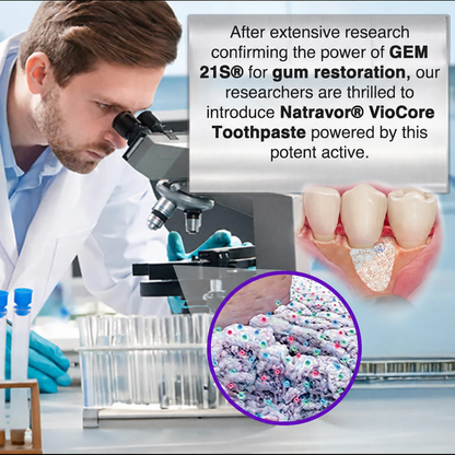 🦷𝐍𝐚𝐭𝐫𝐚𝐯𝐨𝐫® VioCore Bee Venom Gingivitis & Periodontitis Treatment Toothpaste