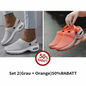 Orthopädische Clogs mit Luftkissen-Stütze zur Entlastung von Rücken und Knien