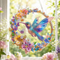 ✝️💐 Cross, Flowers & Dove Diamond Art Hanging Ornament Kit – A Relaxing DIY Craft Filled with Faith & Peace ✨🙏
