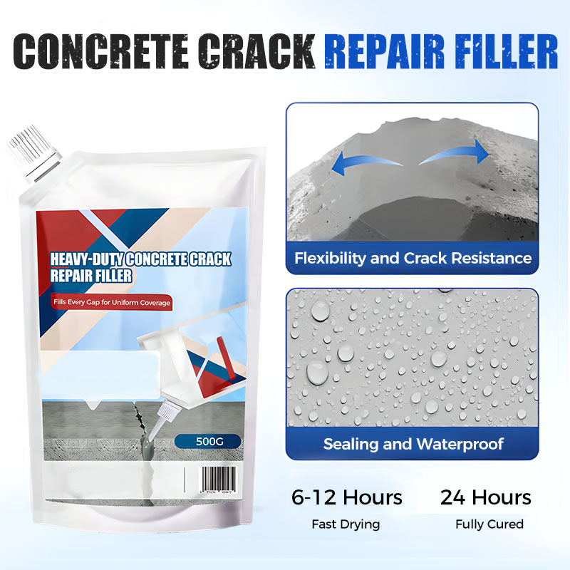 🔥2026 New Upgrade 2-IN-1 CONCRETE CRACK FILLER