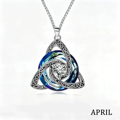 Last Day! Buy 1 Get 1 Free! 💝Witch Knot Birthstone Necklace✨