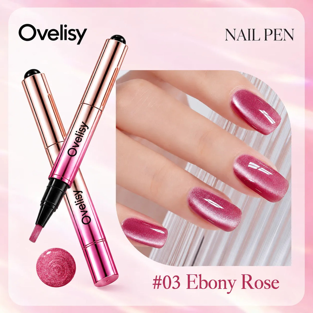 Ovelisy™ Gel Nail Pen – Easy DIY Manicure Anytime, Anywhere