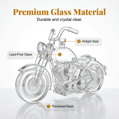 Motorrad-Vintage-Flasche – Limitierte Auflage