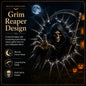 3D Crack Glass Spooky Decorations for a Haunted Halloween Scene