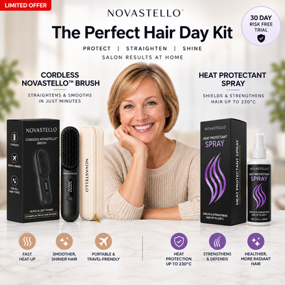 The Perfect Hair Day Kit - Smooth, protect & style your hair anywhere in minutes