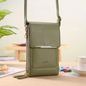 2026 Trendy Minimalist Elegant Women's Touchscreen Crossbody Phone Wallet