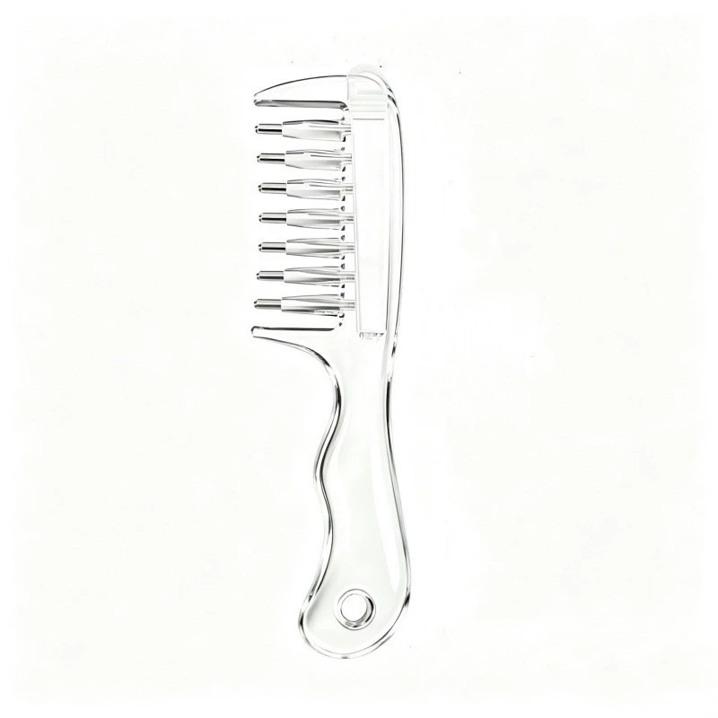 Refillable Scalp Oil Applicator Comb – Precision Serum Application with 7 Metal Massage Tips