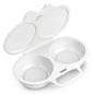Microwave Egg Poacher——Dual‑cavity, non‑stick & easy clean. Healthier than frying – stock up & save! 🏠✅