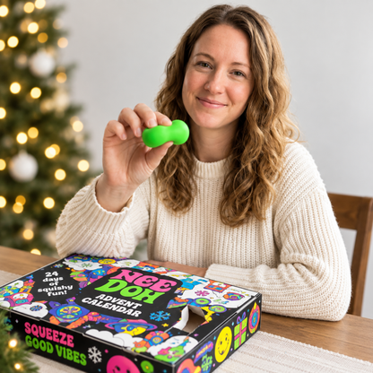 NeeDoh Squishmas Advent Calendar 2026 – 24 Days of Squishy Christmas Surprises! 🎄