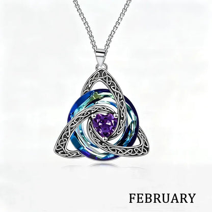Last Day! Buy 1 Get 1 Free! 💝Witch Knot Birthstone Necklace✨