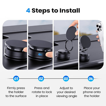 360° Adjustable Vacuum Magnetic Phone Holder