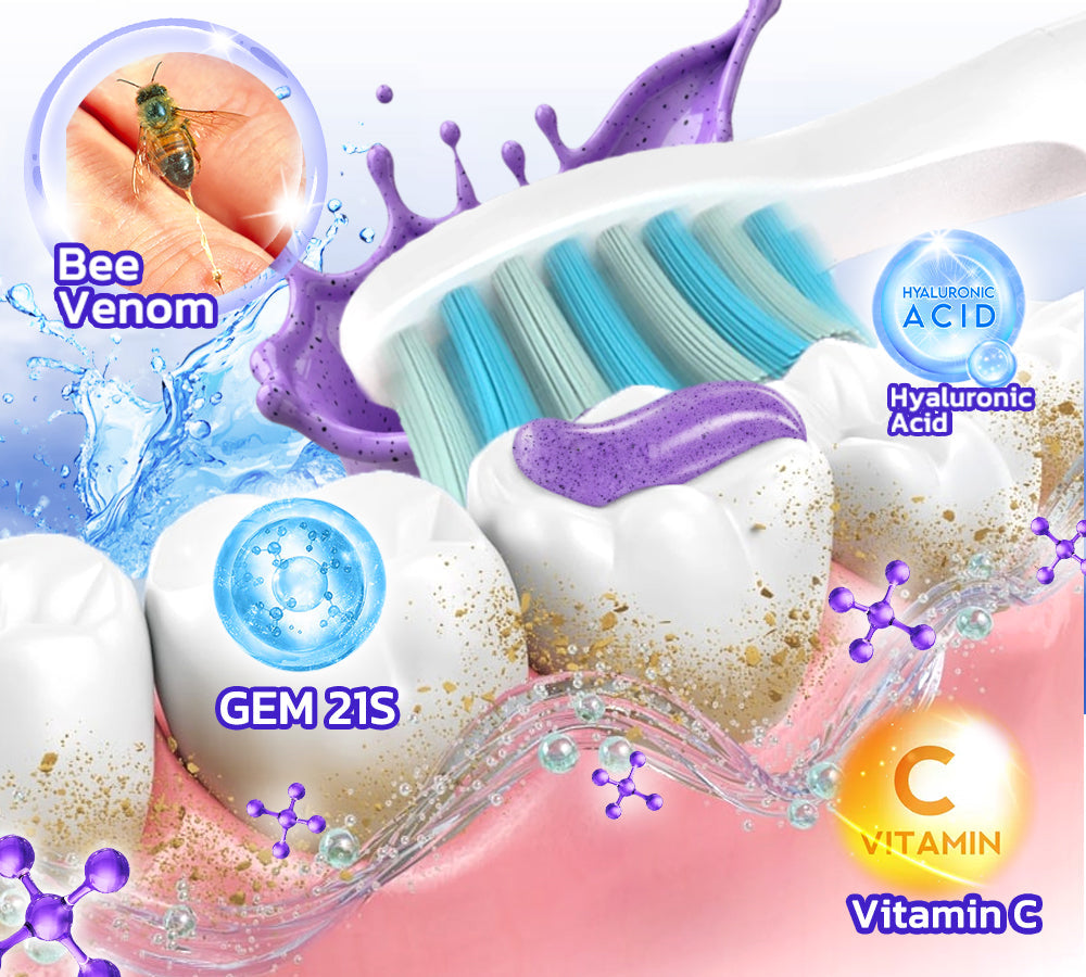 🦷𝐍𝐚𝐭𝐫𝐚𝐯𝐨𝐫® VioCore Bee Venom Gingivitis & Periodontitis Treatment Toothpaste