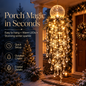 ✨❄️Crystal Cascade Christmas Light — LED Hanging Porch Decoration