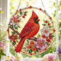✝️💐 Cross, Flowers & Dove Diamond Art Hanging Ornament Kit – A Relaxing DIY Craft Filled with Faith & Peace ✨🙏