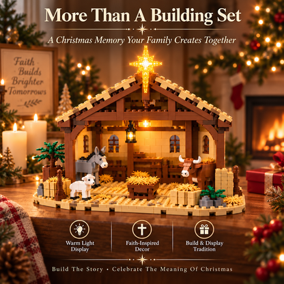 🔥Last Day 90% OFF🔥🌟The Nativity Story Building Block Set