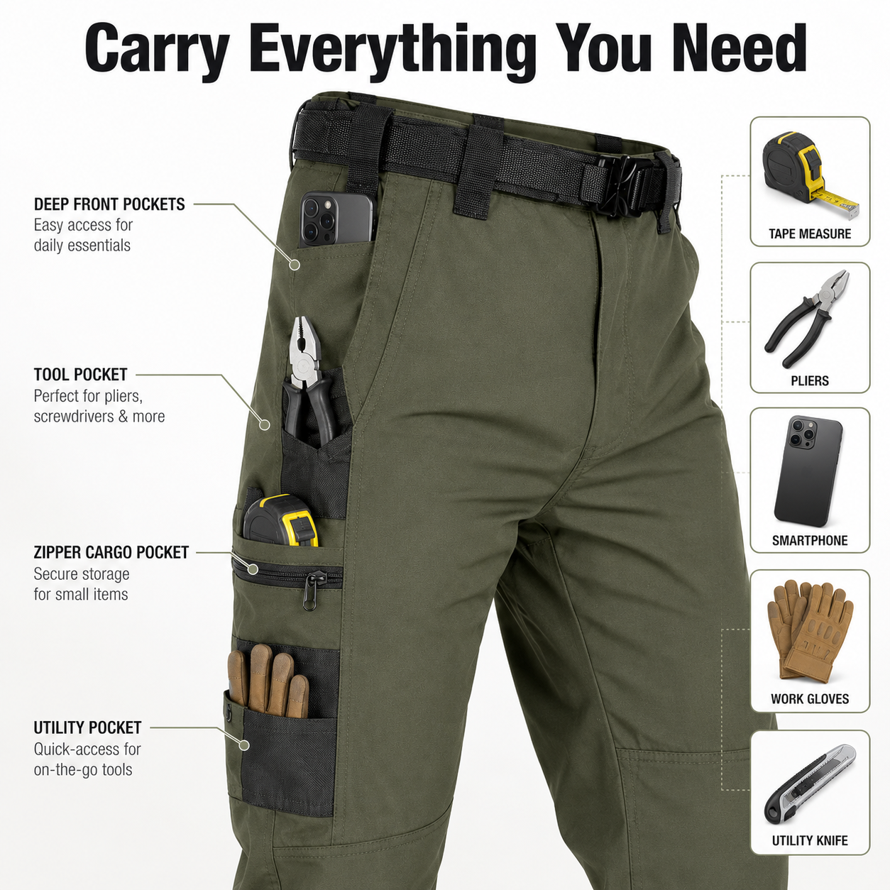 FR Tactical Work Pants – Flame-Resistant, Tougher Than Jeans