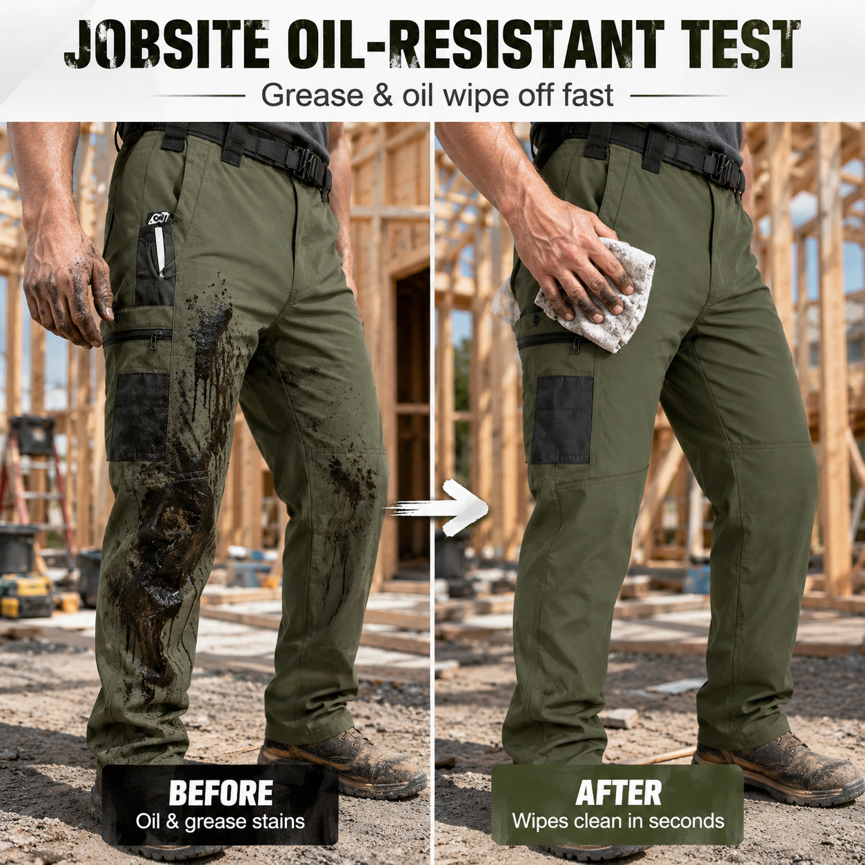 FR Tactical Work Pants – Flame-Resistant, Tougher Than Jeans