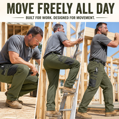FR Tactical Work Pants – Flame-Resistant, Tougher Than Jeans